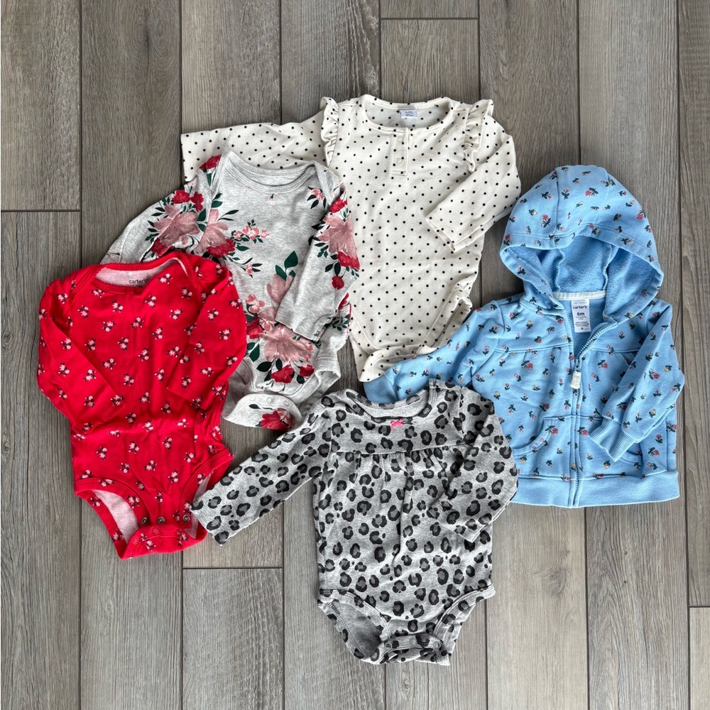 Baby Girl Fall / Winter Clothing Lot, 3-6 months